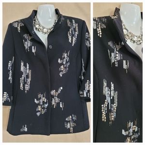 Beaded blazer /6/Fits size 8